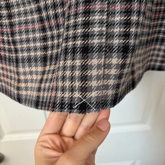 Talbots Double Breasted Bradwell Plaid Blazer 14 P Petite Office Career Business - Picture 11 of 11